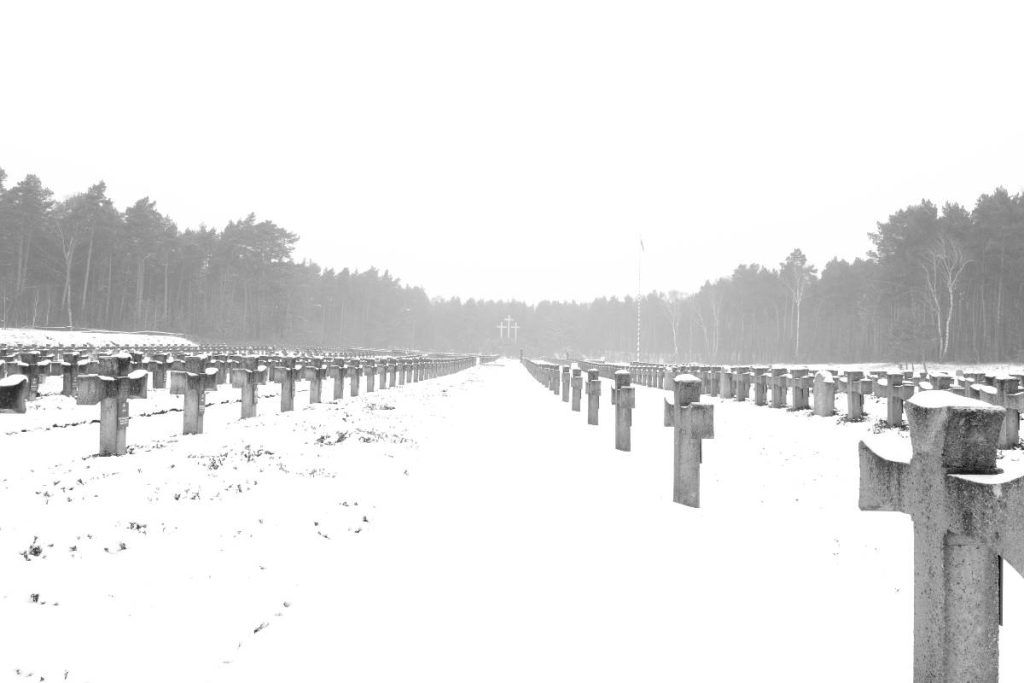 High key, Kampinos, Black and white