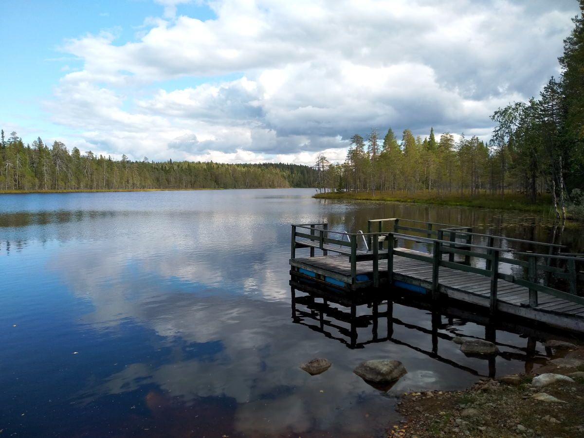 Das Foto wurde in Vartius in der Region Kuhmo aufgenommen.